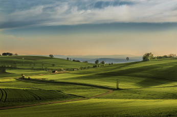 Картинка природа пустыни поля холмы