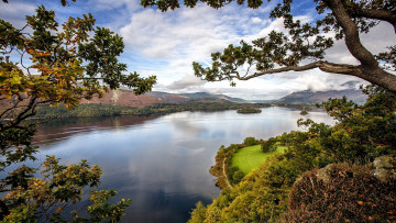 Картинка природа реки озера деревья река горы