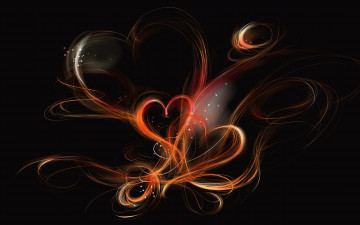 Картинка 3д+графика романтика+ romantics узор