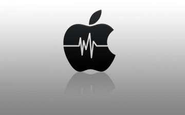 Картинка компьютеры apple логотип фон
