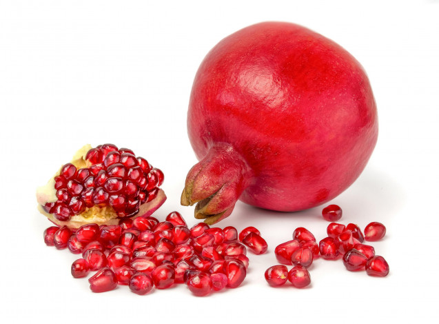 Обои картинки фото еда, гранат, зерна