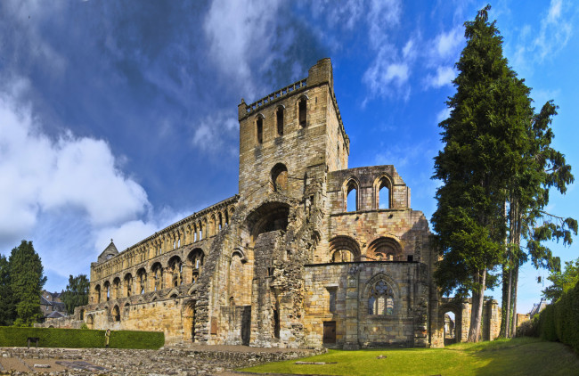 Обои картинки фото abad&, 237, a agustinista,  jedburgh, города, - католические соборы,  костелы,  аббатства, храм