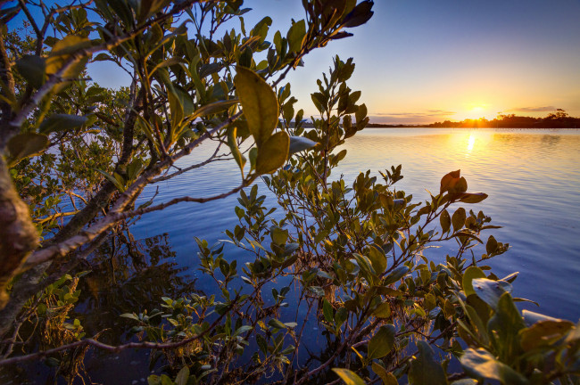 Обои картинки фото природа, восходы, закаты, простор