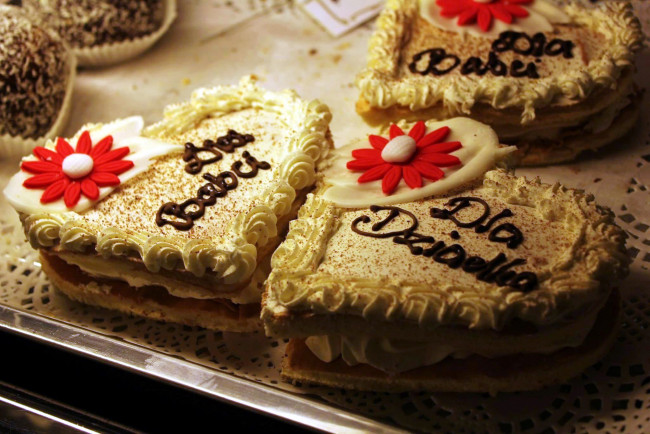 Обои картинки фото еда, пирожные,  кексы,  печенье, кремовые