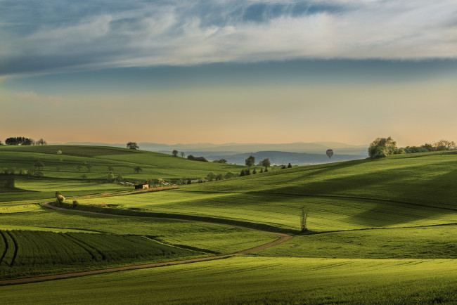 Обои картинки фото природа, пустыни, поля, холмы