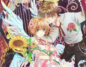 Картинка аниме card+captor+sakura двое