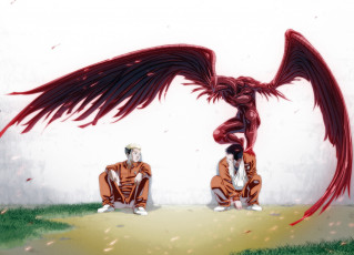 обоя аниме, ajin,  demi-human, аджин