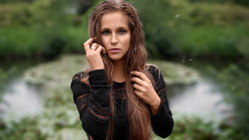 Картинка девушка девушки -unsort+ брюнетки темноволосые модель