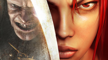 Картинка видео+игры heavenly+sword фон взгляд существо