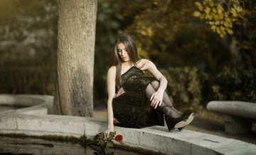 Картинка девушка девушки -unsort+ брюнетки темноволосые модель