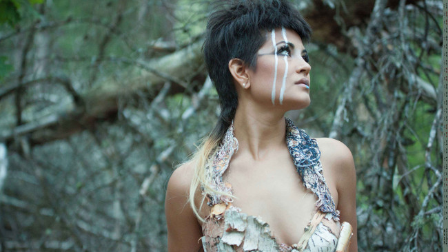 Обои картинки фото календари, девушки, раскраска, профиль