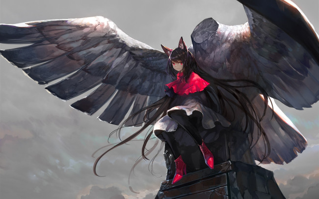 Обои картинки фото аниме, touhou, девушка