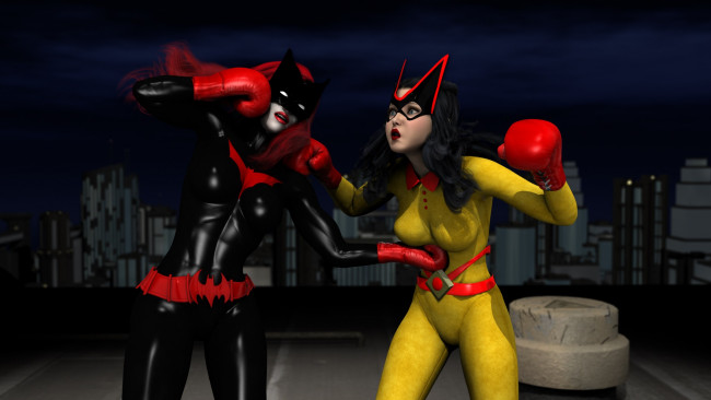 Обои картинки фото 3д графика, фантазия , fantasy, фон, взгляд, девушки