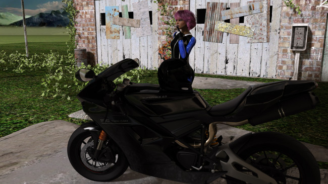 Обои картинки фото 3д графика, люди-авто, мото , people- car ,  moto, фон, взгляд, девушка