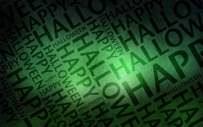 Обои картинки фото праздничные, хэллоуин, надписи, зеленый