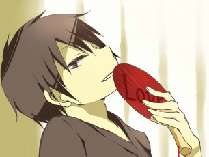 Картинка аниме durarara orihara izaya изая орихара