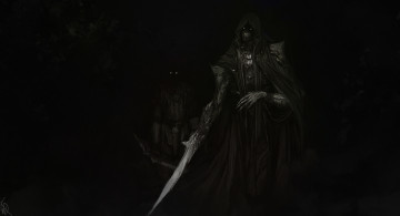 Картинка фэнтези нежить скелеты