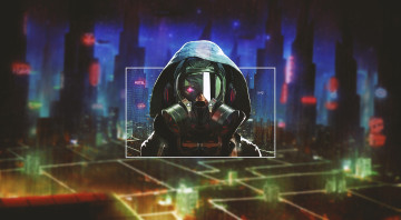 Картинка аниме unknown +другое+ противогаз