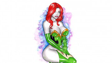 Картинка рисованное elberty+oliveira девушка фон униформа