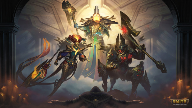 Обои картинки фото видео игры, smite