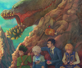 Картинка аниме hunter+x+hunter охота