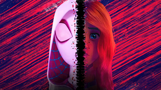 Обои картинки фото мультфильмы, spider-man,  beyond the spider-verse, beyond, the, spider-verse