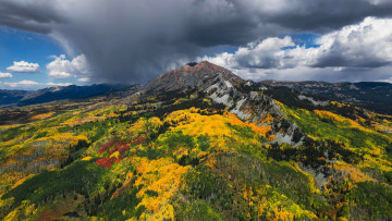Картинка crested+butte colorado природа луга crested butte