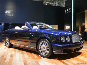 Картинка bentley arnage drophead coupe автомобили выставки уличные фото