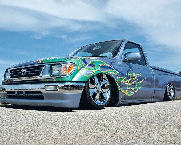 Обои картинки фото toyota, tacoma, 1996, автомобили