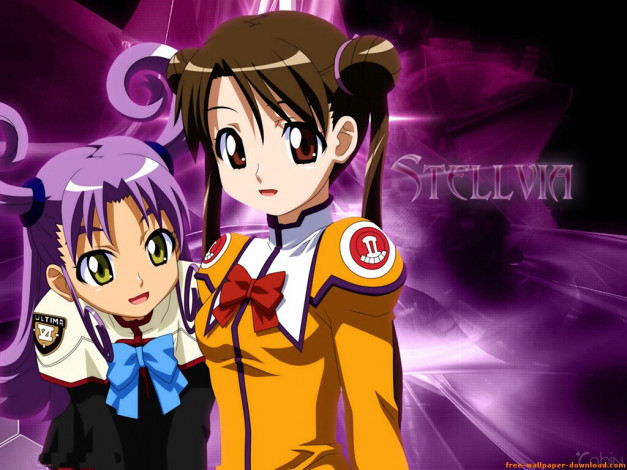 Обои картинки фото аниме, stellvia, of, the, universe
