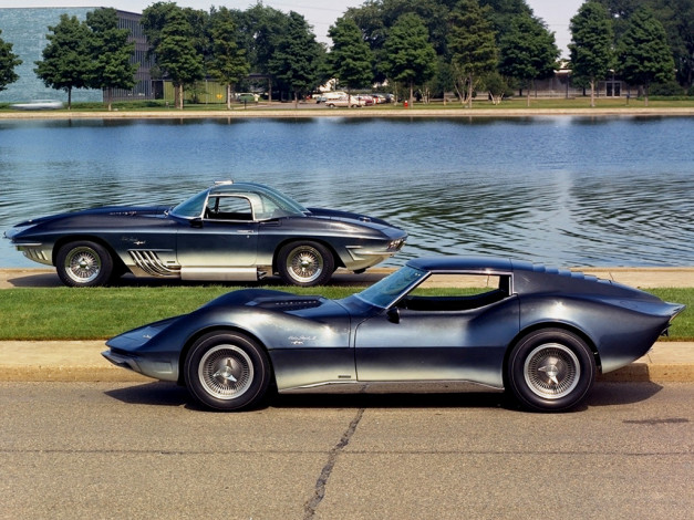 Обои картинки фото автомобили, corvette