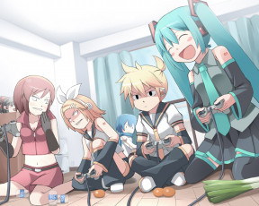 Картинка аниме vocaloid