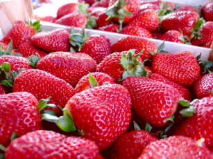 Картинка еда клубника земляника