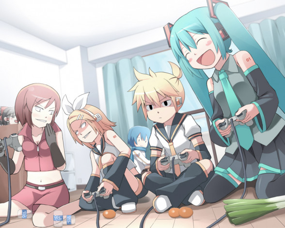 Обои картинки фото аниме, vocaloid