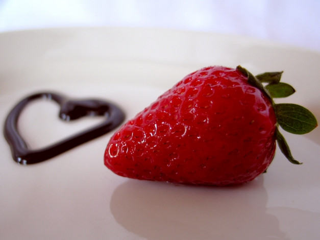 Обои картинки фото еда, клубника, земляника