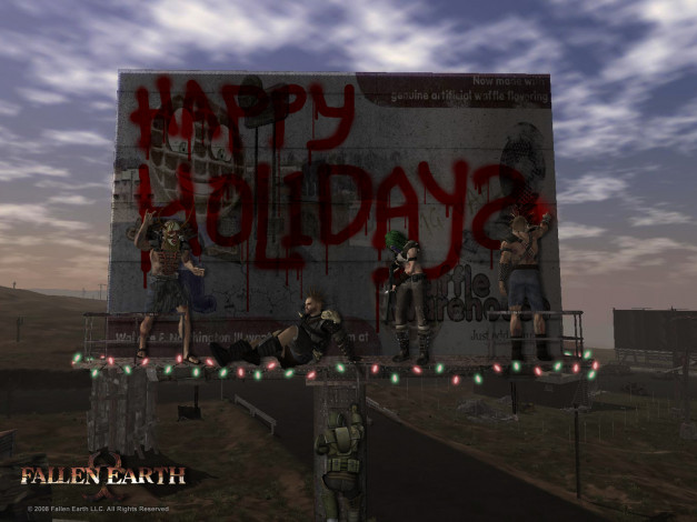 Обои картинки фото видео, игры, fallen, earth