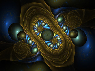 Картинка 3д графика fractal фракталы цвета узор