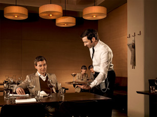 Картинка автор gunther philipp мужчины unsort официант