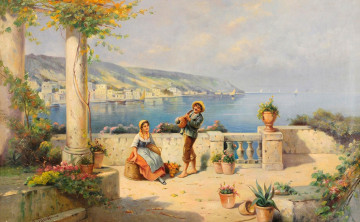 Картинка рисованные pasetti o  любовный романс