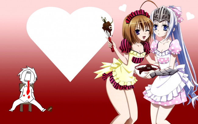 Обои картинки фото аниме, kore, wa, zombie, desu, ka