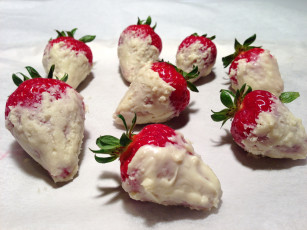 Картинка еда клубника земляника сладости клубнички