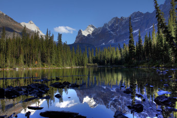 Картинка природа реки озера canada