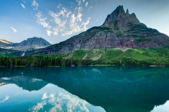 Картинка природа реки озера штат монтана сша