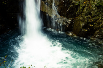 Картинка природа водопады вода поток китай