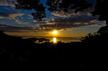 Картинка природа восходы закаты китай солнце