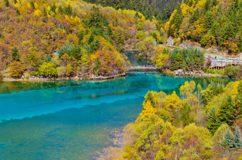 Картинка природа реки озера китай