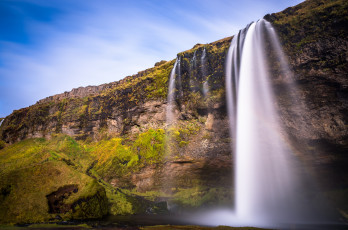 Картинка природа водопады исландия