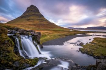 Картинка природа водопады исландия