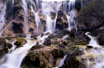 Картинка природа водопады китай