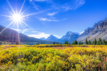 Картинка природа восходы закаты канада